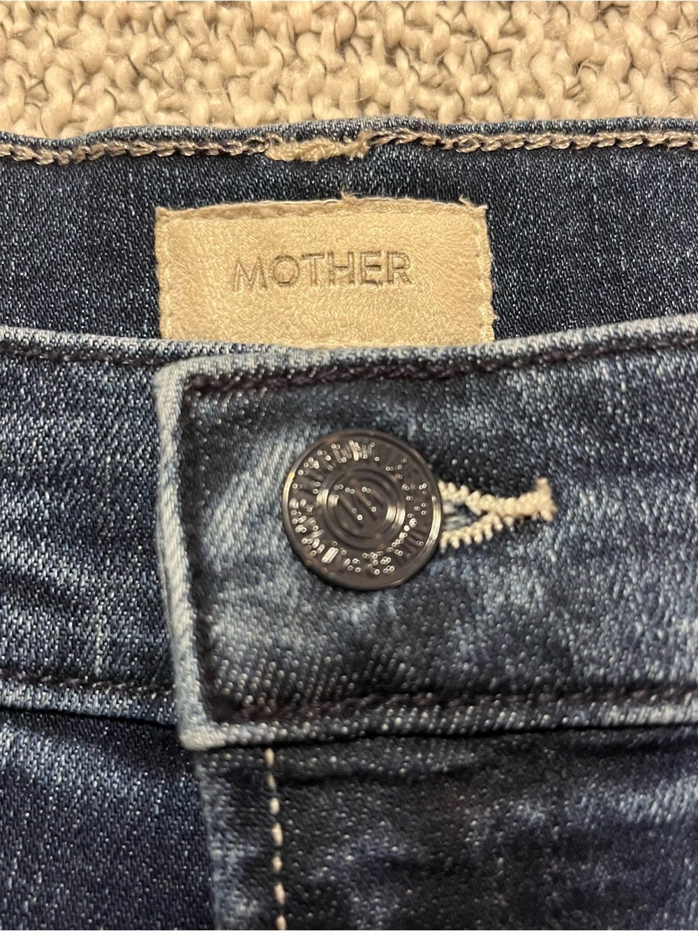 MOTHER The Hustler Roller Sneak in Heirloom Women’s Size 27 - Picture 5 of 8
